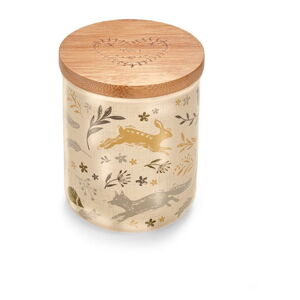 Keramická dóza na čaj s bambusovým vekom Cooksmart ® Woodland, 500 ml