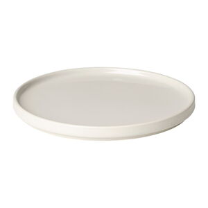 Biely keramický dezertný tanier Blomus Pilar