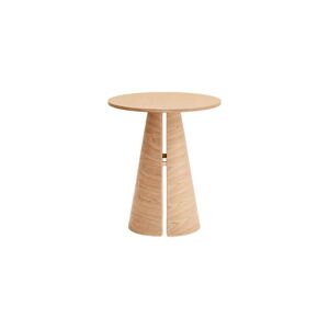 Okrúhly jedálenský stôl s doskou v dekore jaseňového dreva ø 65 cm Cep – Teulat