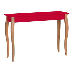 Červený písací stôl Ragaba Lillo, šírka 105 cm